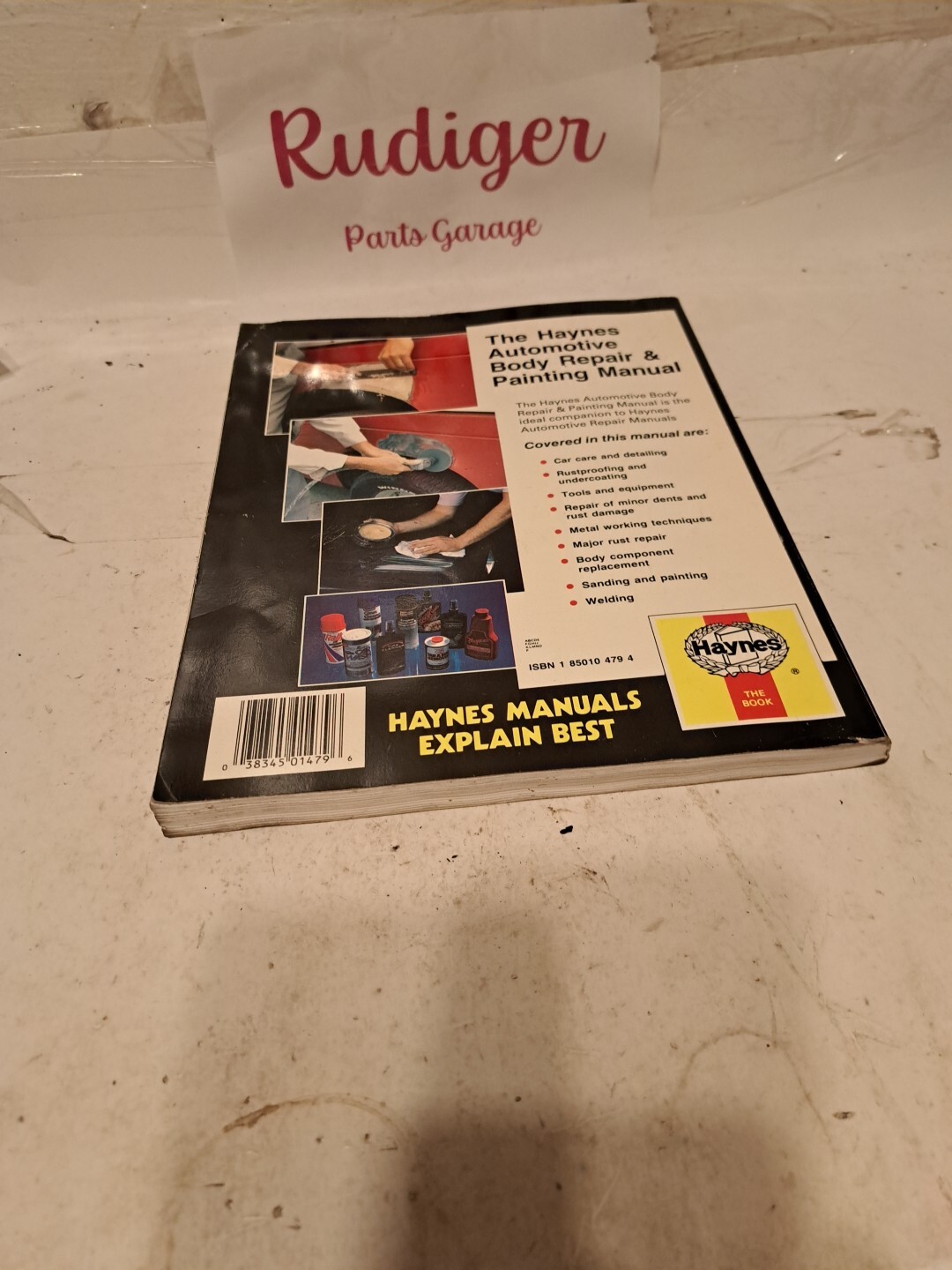 AUTOMOTIVE BODY REPAIR & PAINTING MANUAL HAYNES 1479 PAINTING CARE RESTORATION eBay