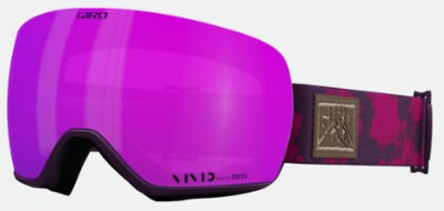 Giro Goggle LUSI Urchin Brille OTG Vivid: Pink S2 + Infrared S1 Scheibe