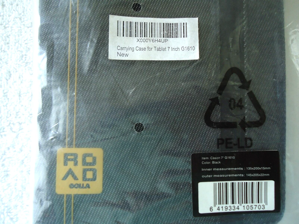 Carpeta abatible Golla Road "NUEVO EN PAQUETE" para tableta de 7" negra "gran regalo" ver fotos Foto 3 de 4