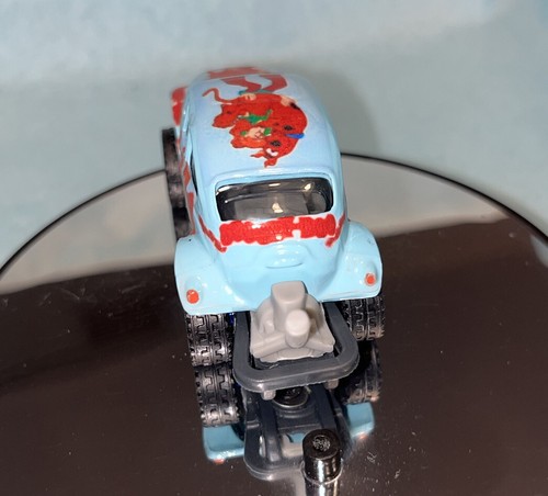 Matchbox Vw 4X4 Baja Bug Scooby Doo It’s A Custom 17 MM Real Riders - Picture 15 of 15