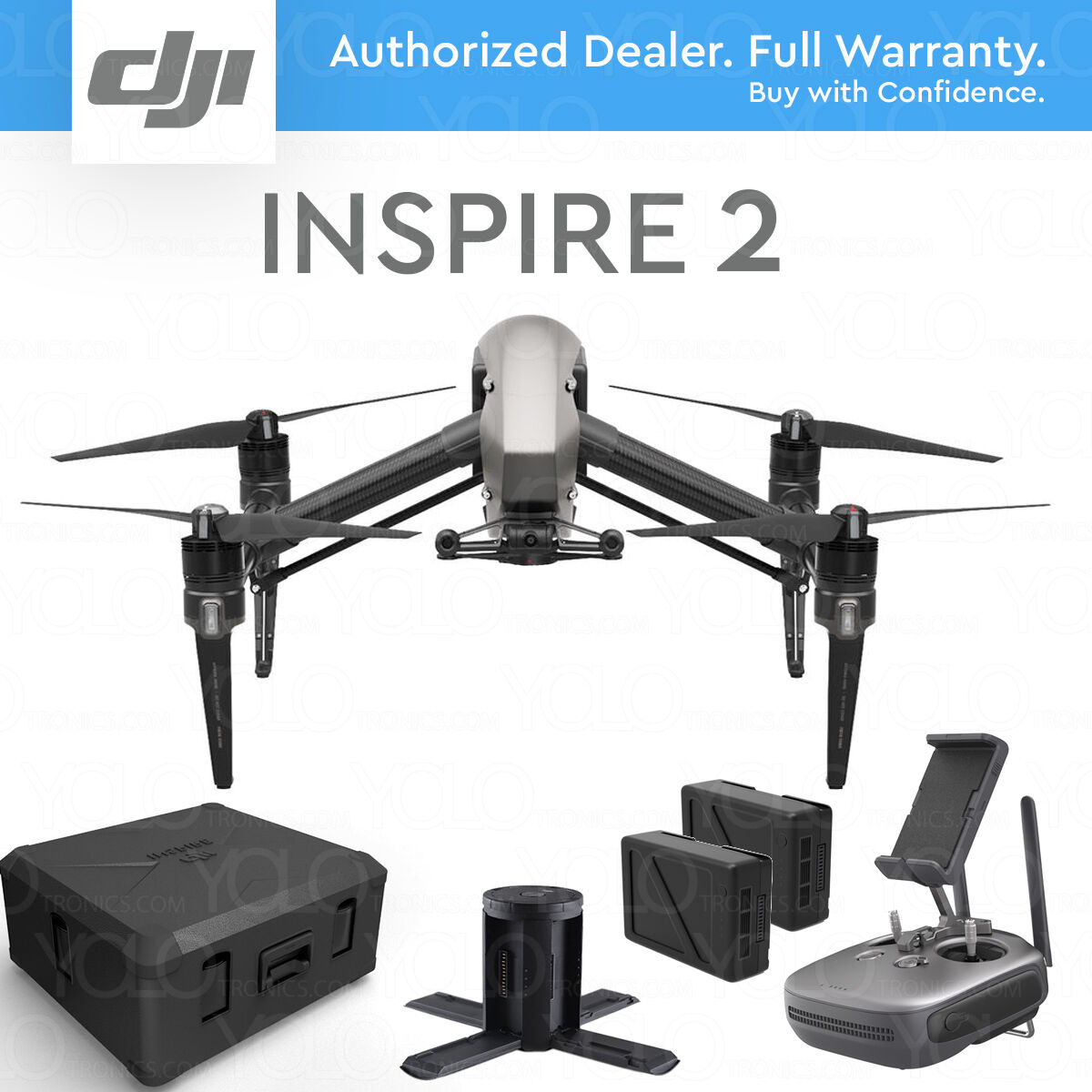 DJI 2 Quadcopter Drone - Gray for sale online | eBay