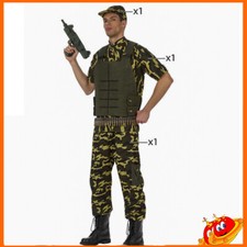 Travestimento Uomo Mimetica Militare Soldato Marine  TG 52/54