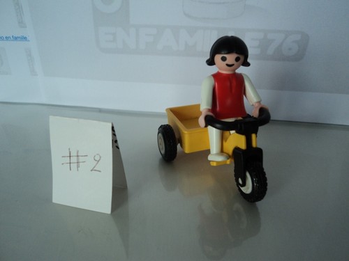 Set Playmobil Vintage 3067 City – Voiture 4x4 Blanc Violet, Année 2000, Bon état D'occasion