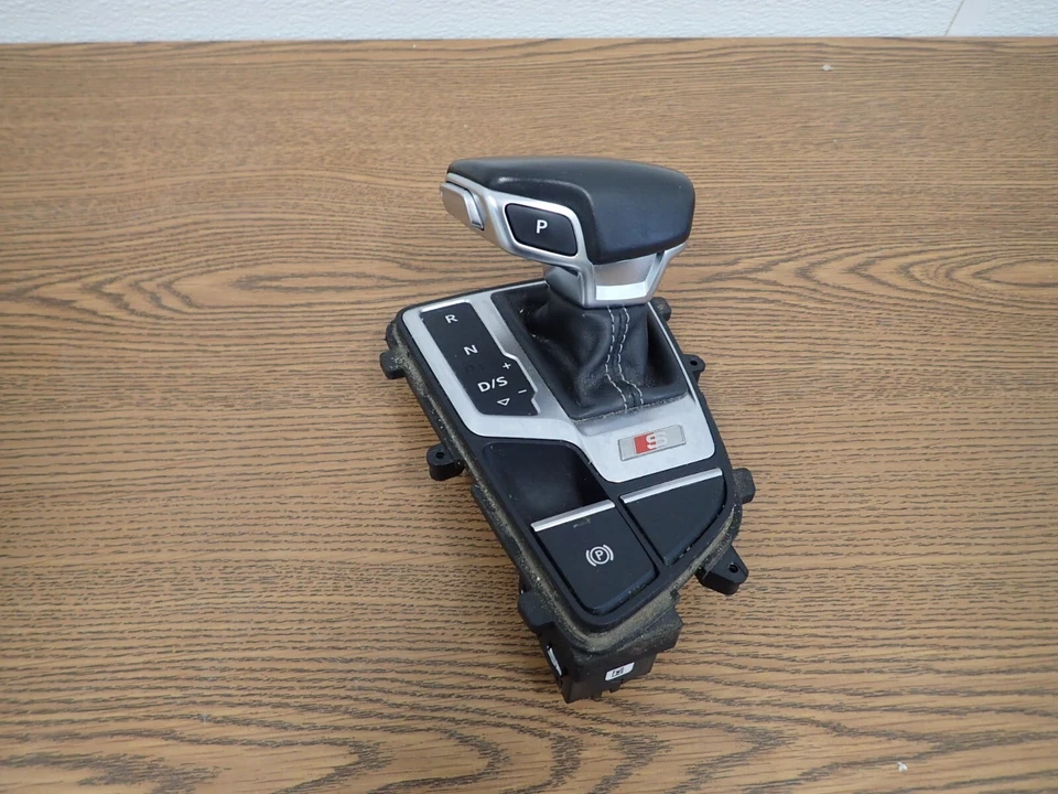 2017-2023 AUDI S4 S5 S-line TRANSMISSION gear shifter knob boot bezel handle OEM - Image 2 of 4