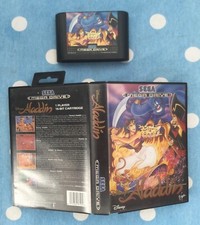 🌟DISNEY’S ALADDIN🌟SEGA MEGA DRIVE🌟16 BIT🌟RARE RETRO🌟FAST UK🇬🇧PORTO🌟