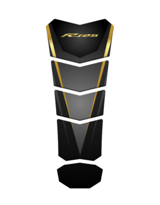 Tankpad Harz 3D Tankpad Yamaha YZF   R 125 GP-251 ( Msl ) (Gold)