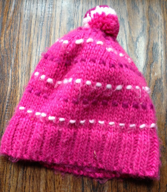 LL Bean Hat Berry Pink Girls Size Large eBay
