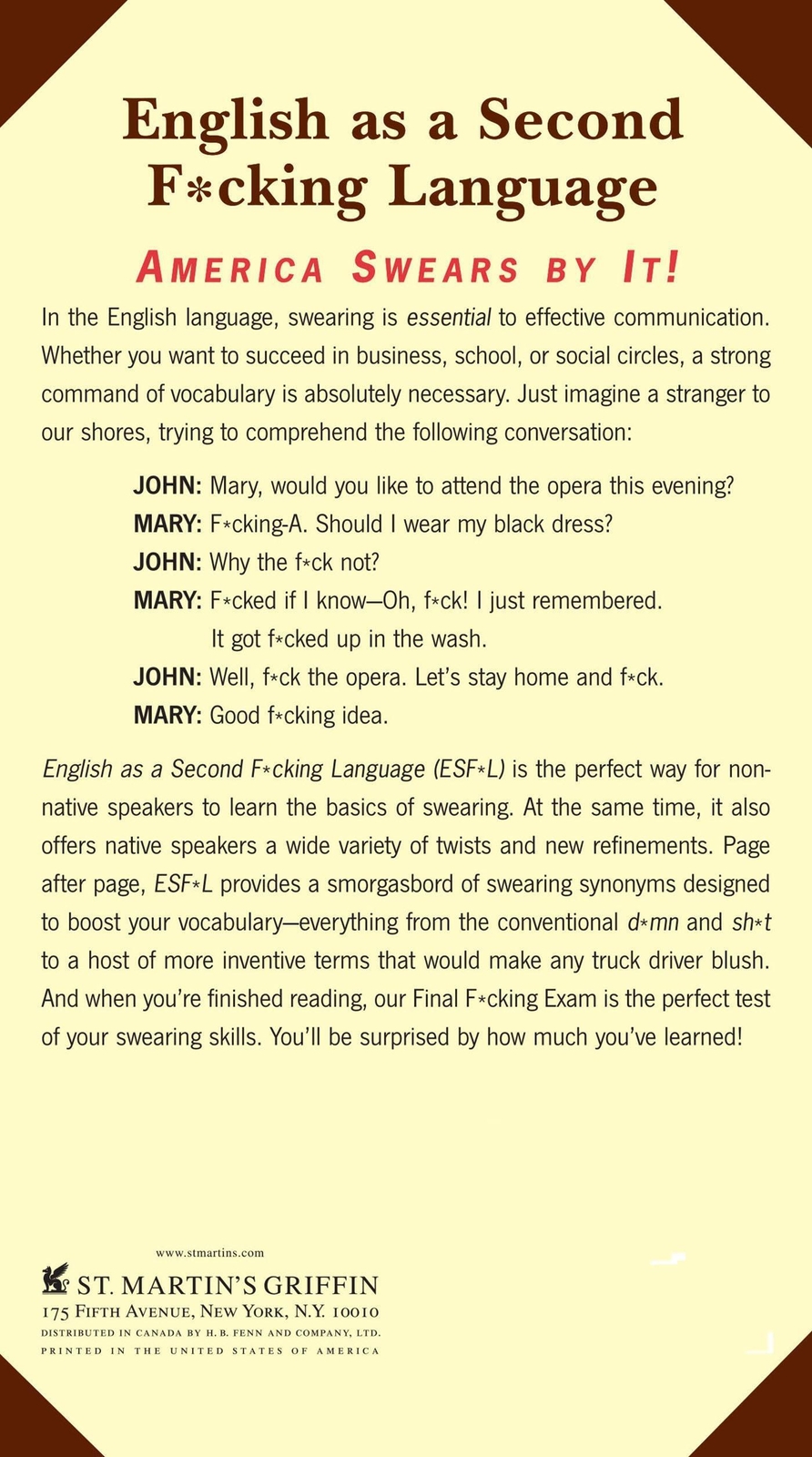 Thumbnail - Sterling Johnson | English As A Second F Cking Language | Taschenbuch