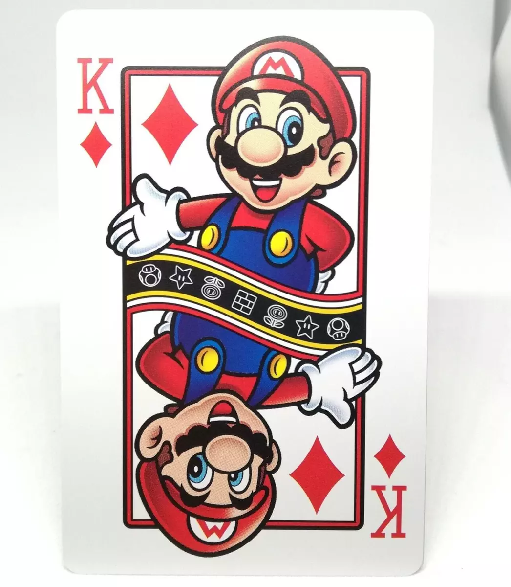 MARIO Diamond king Super Mario Bros World playing CARD trump CLUB JAPAN