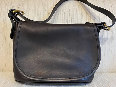 バッグ Vintage Coach Shoulder Bag Leather Flap s-l400.jpg