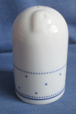 Arzberg Pfefferstreuer 8 cm Daily Lagune blaue Punkte Porzellan Streuer