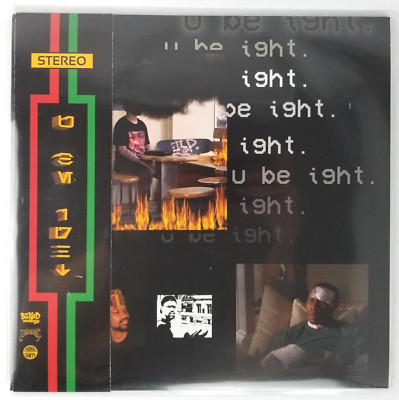 Evidence Vinyl Record Navy Blue Q-three Ear.Drum U BE IGHT (OBI Edition) Sealed