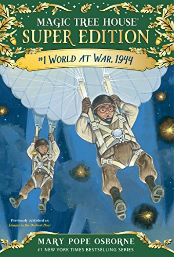 World at War, 1944 (Magic Tree House Super Edition) By Mary Pope Osborne,Sal Mu