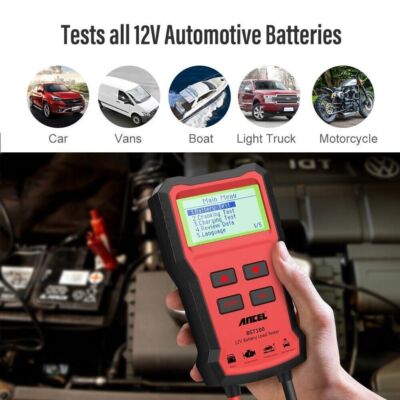 KFZ Diagnosegerät Auto Batterietester Digital Akku Prüfer Testgerät DHL BST100