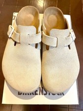 STUSSY x Birkenstock Sandals Boston Corduroy Clog EU40