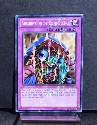 carte YU-GI-OH BP01-FR053-ST Absorption De Compétence (Skill Drain ...