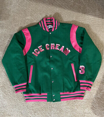 BILLIONAIRE BOYS CLUB ICE CREAM VARSITY JACKET OG VINTAGE BBC ICE CREAM  PHARRELL | eBay