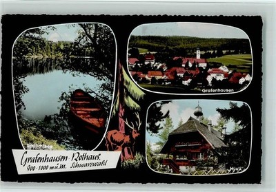 11072414 - 7821 Rothaus Schluechtsee Ortsansicht Huesli Schwarzwaldhaus