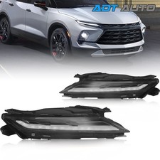 2P For Chevy Blazer 2023-2025 Upper LED DRL Daytime Headlight Signal Light LH RH