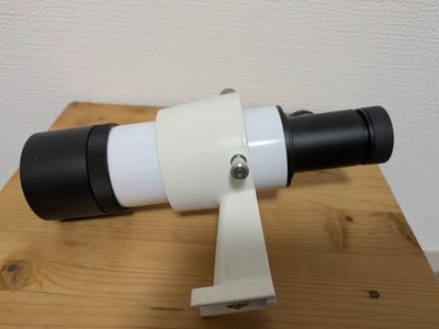 Vixen 7x50 Illuminated Finder Scope with XY Mount Dark Field Lighting Used