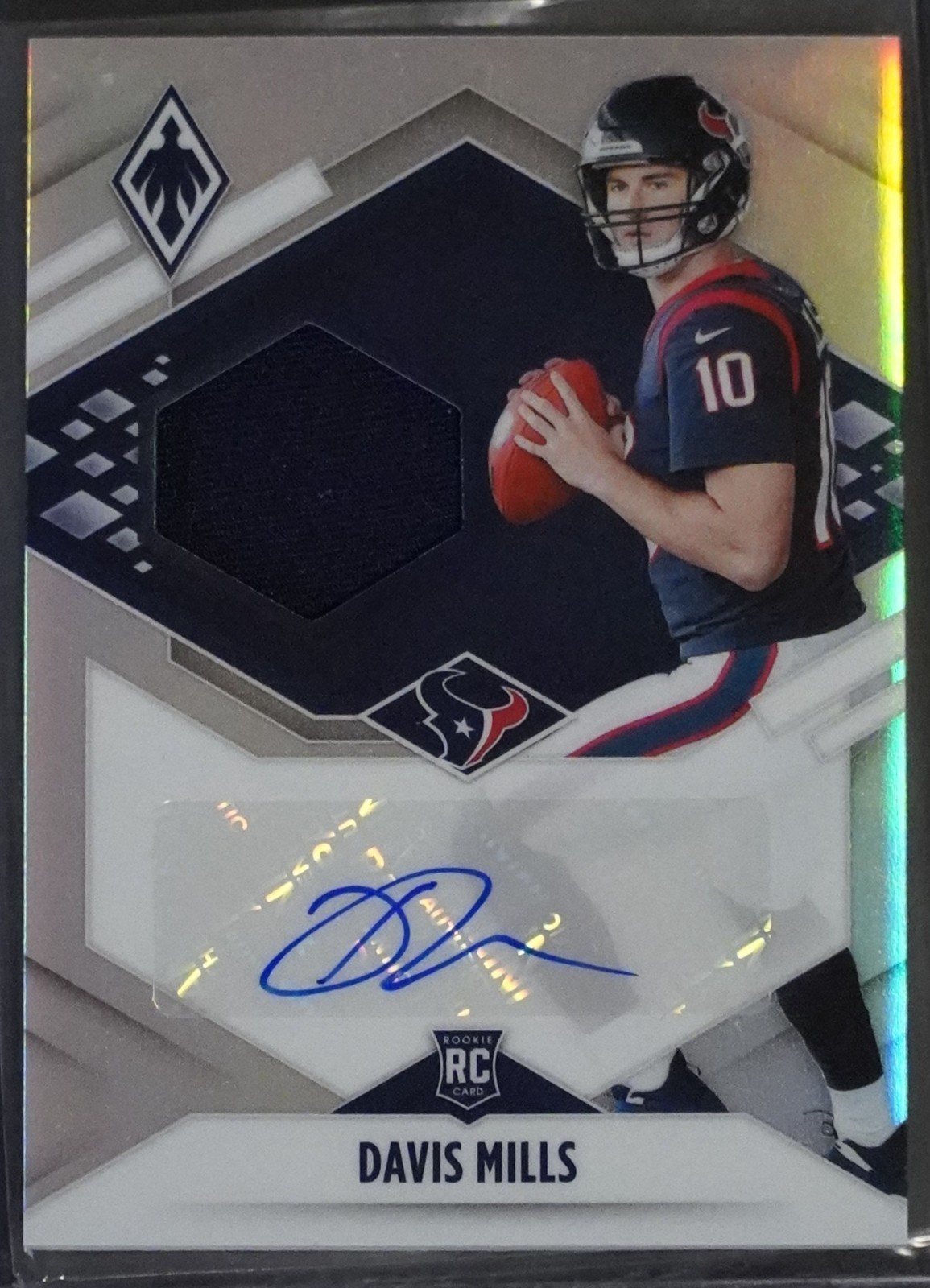 Davis Mills Panini Phoenix Rps Rookie Auto Jersey #DMI Base