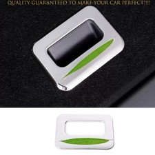 For Mitsubishi Pajero Montero 06-19 Steel Silver Tailgate Rear Door Handle Cover
