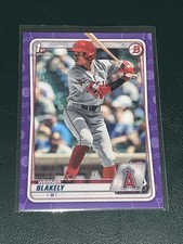 2020 Bowman Draft Werner Blakely PURPLE /250