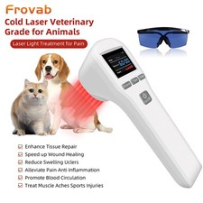 Veterinary Cold Laser Therapy LLLT 808nm Red Light Pain Relief for Pets/Dogs/Cat