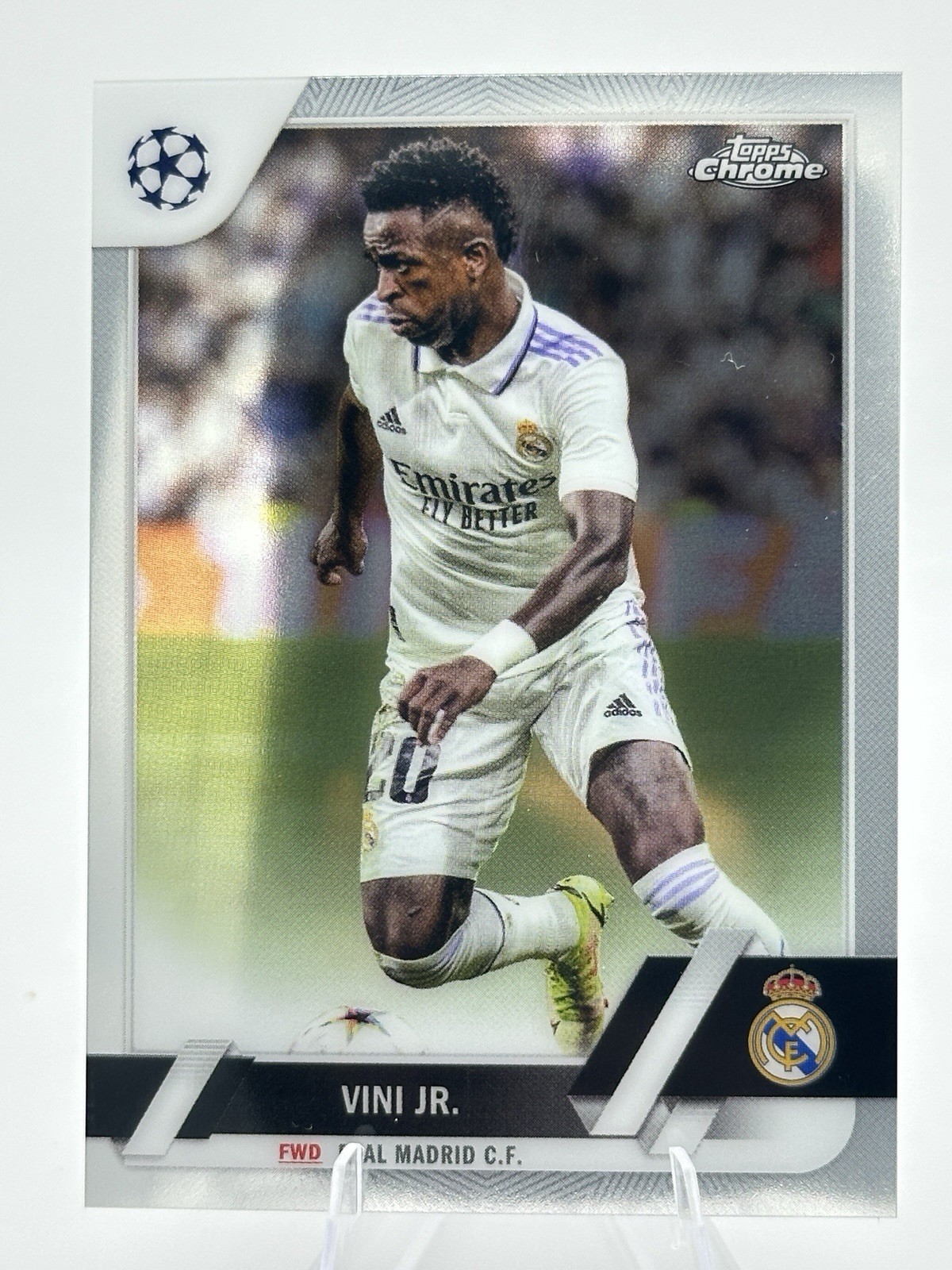 Vinicius Junior Vini Jr 2022-23 Topps Chrome UEFA Soccer #20 Real Madrid Base NM