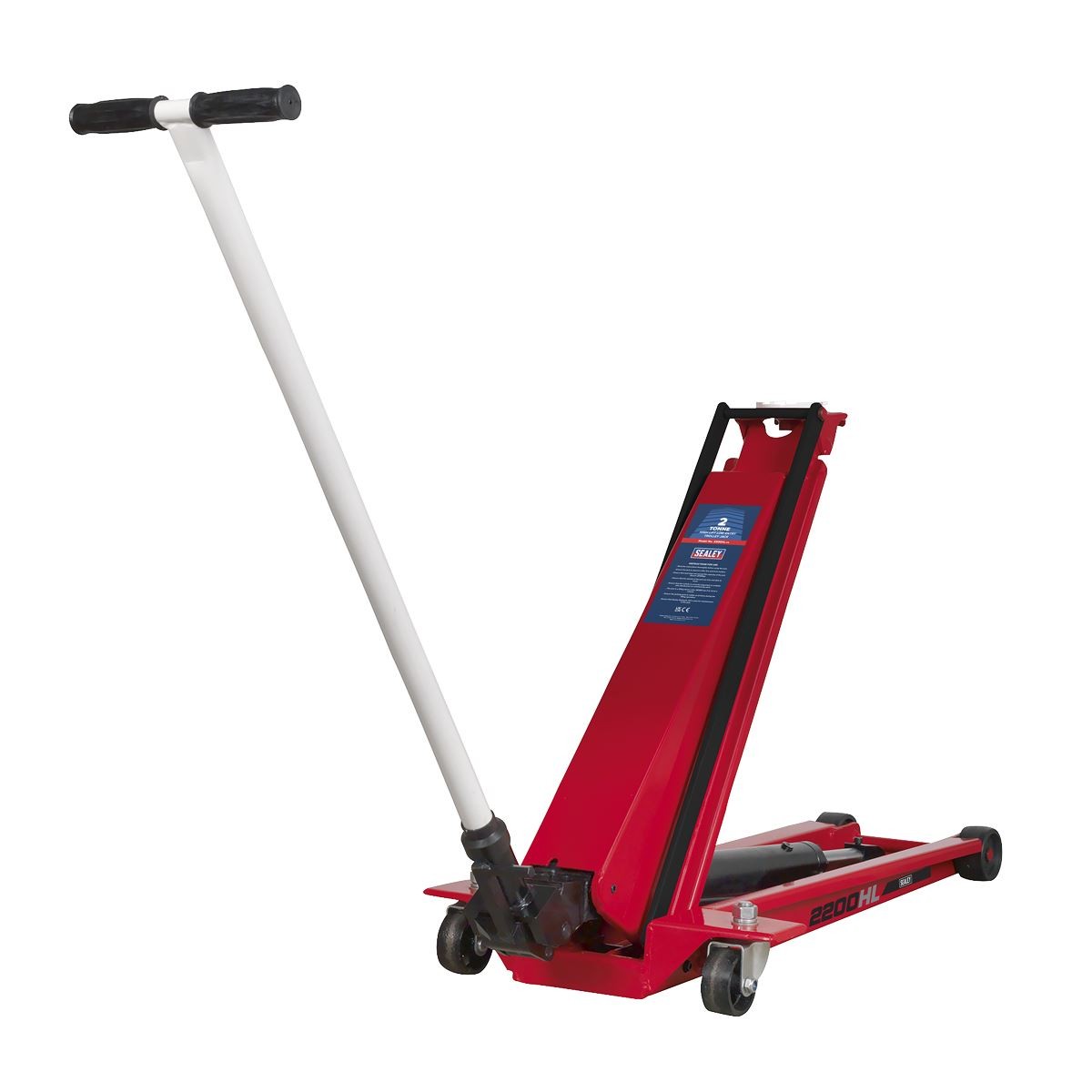 Sealey Trolley Jack 2 Tonne High Lift Low Profile 2200HL