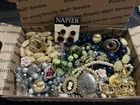 New ListingVintage & Modern Costume Jewelry Lot ~Some Signed ~Small Priority Box #1401