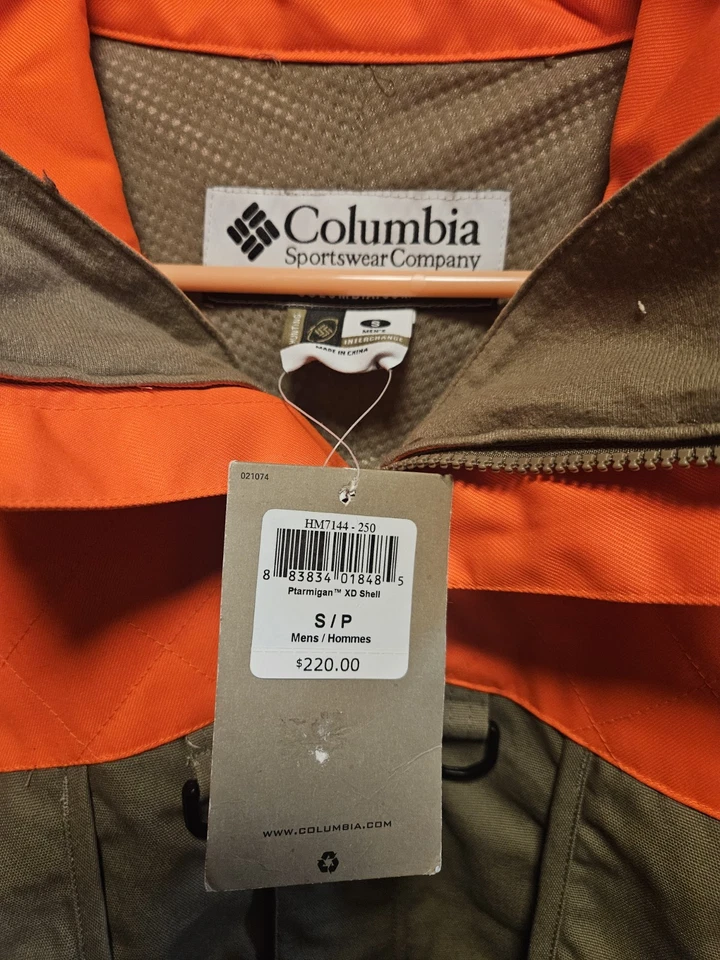 Columbia Ptarmigan Interchange Hunting Jacket - Small New With Tags - Image 3 of 4