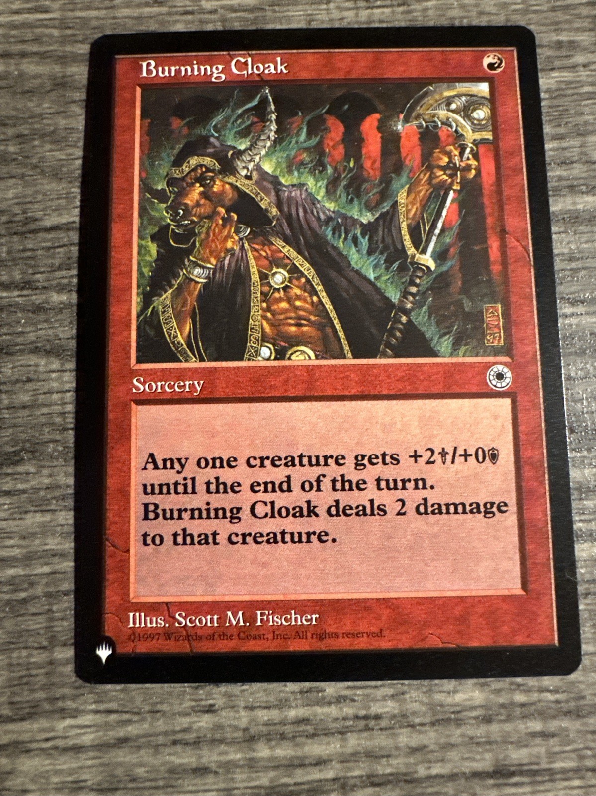 Burning Cloak - The List Reprints - Mystery Booster 2 - MTG - NM/M