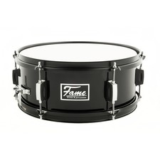 First Step Snare Drum 13"x5.5" Piano Black Mischholz Alu Stahl Anfänger