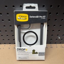 OtterBox Defender Pro XT MagSafe Case for Apple iPhone 16 Plus Clear Black