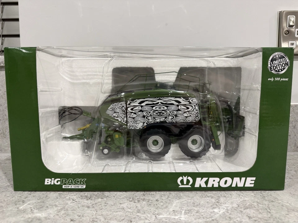 ROS - Krone BigPack HDP II 1290 VC - Zebra Ltd Ed - 1:32 - 602625 - New/Mint - Image 4 of 4