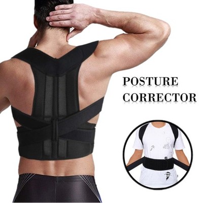 Heavy Duty Lumbar Lower Back Support Weight Lift Waist Belt Brace Work Suspender