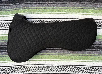 Total Saddle Fit - Englisch - SQUISH PAD - Dressur - Medium (17,5-18") - Schwarz - Bild 1 von 4