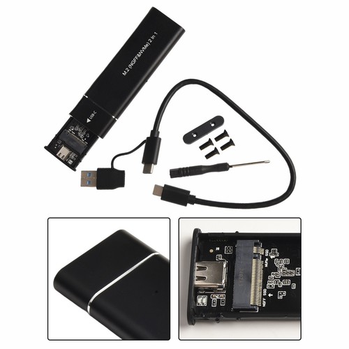 High speed External Storage Case for M 2 NVMe SSD USB3 1 Type C 10Gbps - Afbeelding 12 van 33