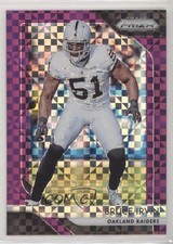 2018 Panini Prizm Purple Power Prizm 43/49 Bruce Irvin #50 fm0