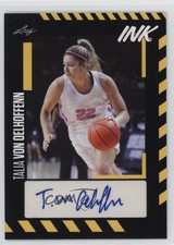 2023-24 Leaf Ink Gold Talia Von Oelhoffenn #BA-TVO Auto s5q