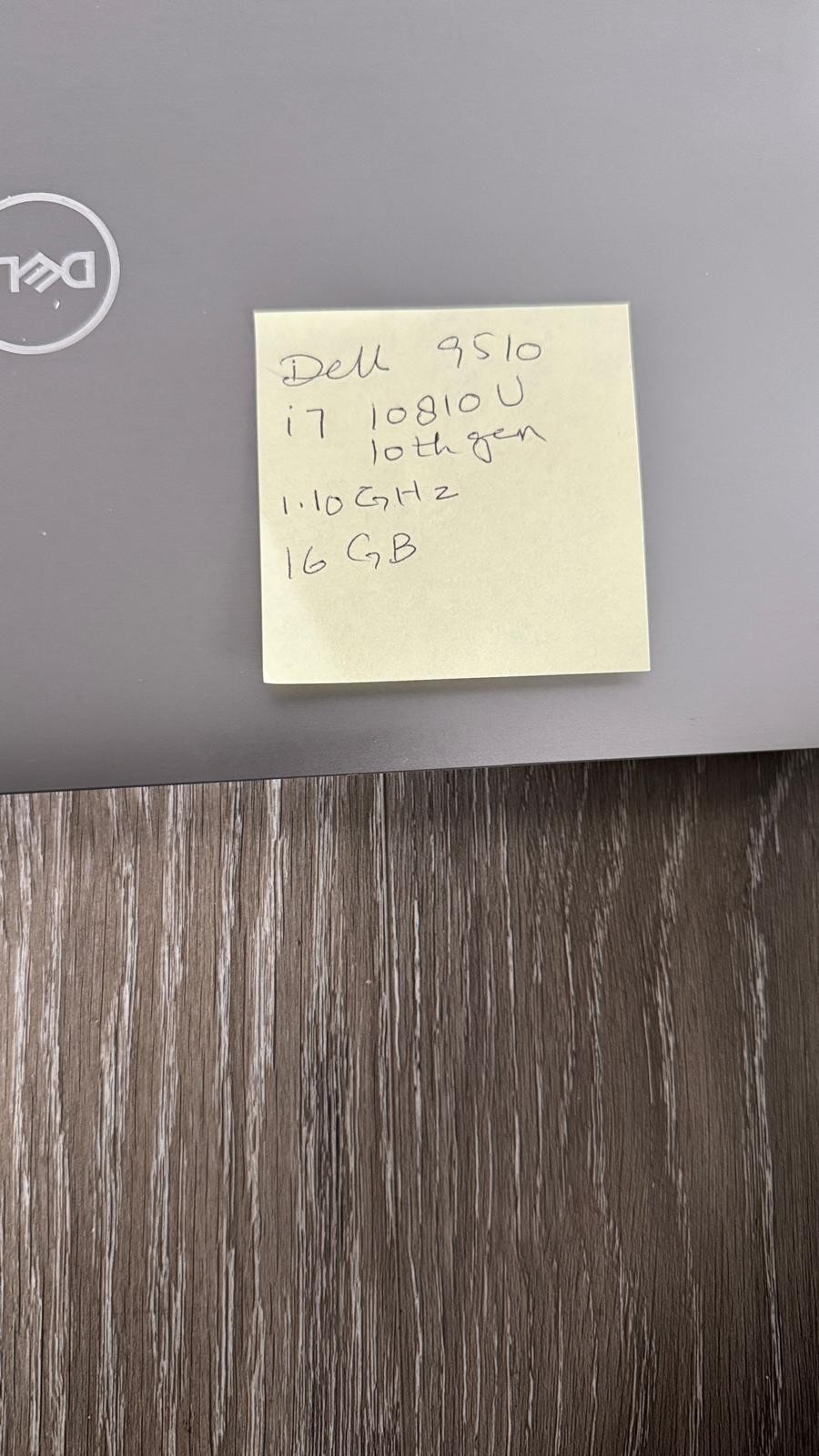 Dell 9510 Precision 15.6" Laptop