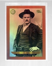 Butch Cassidy 2025 Pieces of the Past Wild West  Red 30/50 card #710