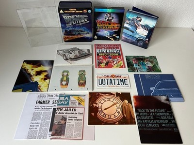 BACK TO THE FUTURE LIMITED COLLECTOR'S EDITION - STEELBOOK -  BLU-RAY  -2010 -UK