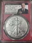 2021-(W) PCGS MS70 Silver Eagle Type 1 First Strike Joe Biden Label West Point