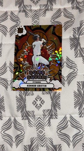 2025 Panini Donruss Konnor Griffin Bomb Squad ORANGE ICE /75 Pirates #3