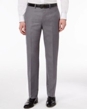NWT CALVIN KLEIN Men's Dress Pant Gray Size 40X30