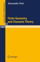 Finite Geometry And Character Theory Alexander Pott Taschenbuch Englisch 1995