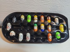 Mighty Beanz Star Wars Case  Rare Alien Bean 70, Raptor Bean 18, Bigfootbean 43