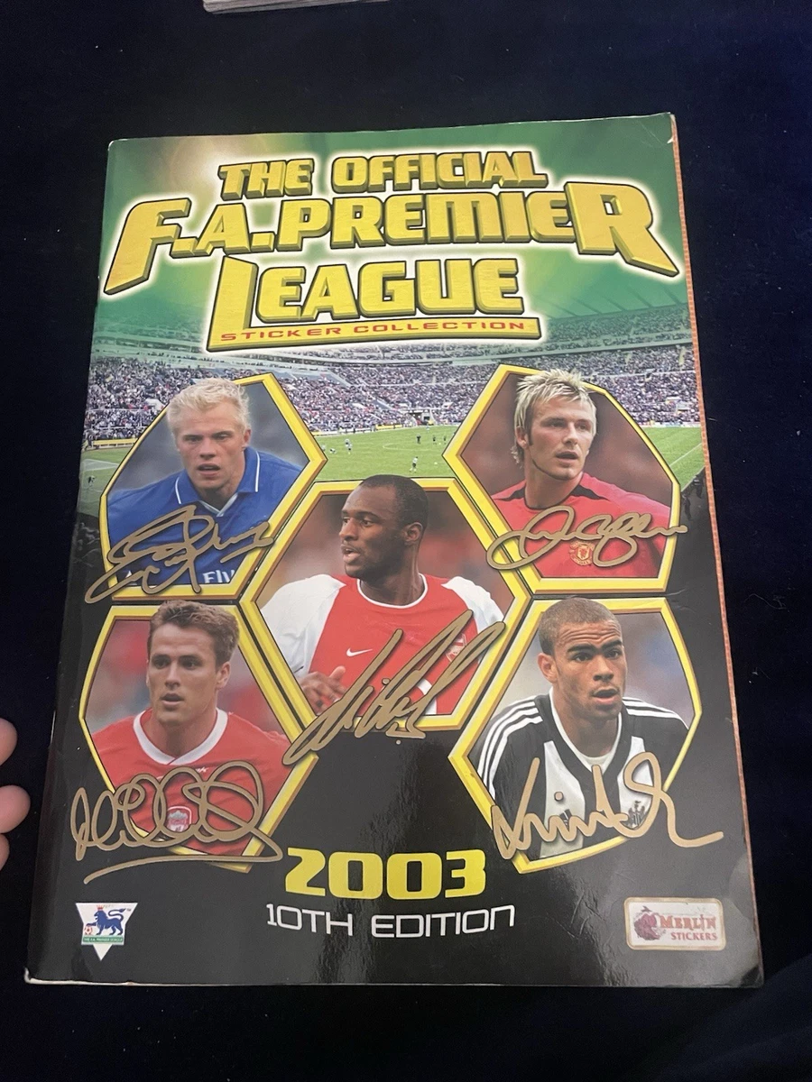 3 Autocollants Michael Owen Premier League 1999 - Merlin, Originaux, Non Collés